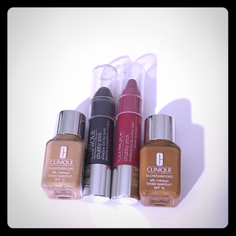 Clinique Travel Sized Eyes Lips Face Makeup